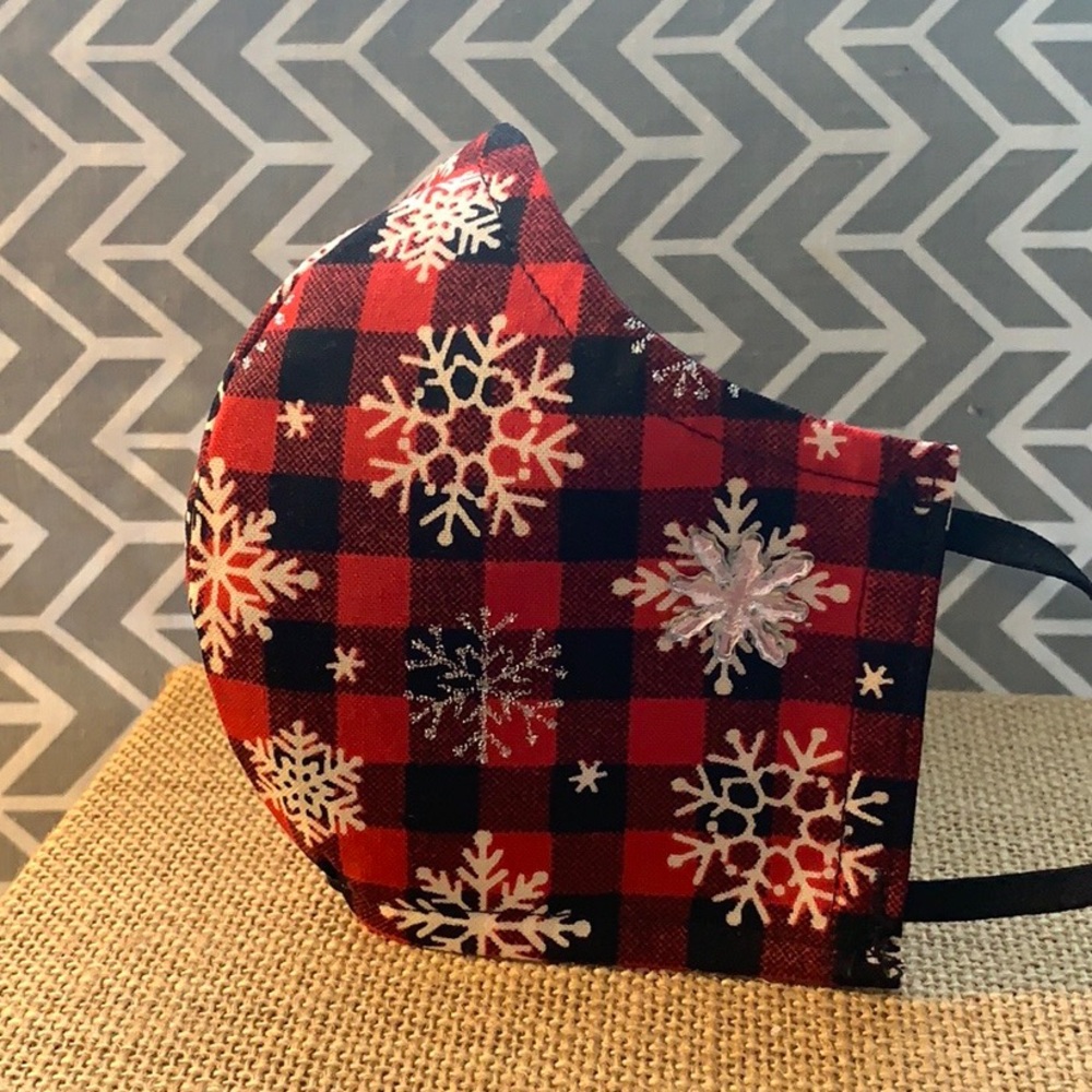 Christmas Print Face Mask